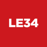 The logo of LE34